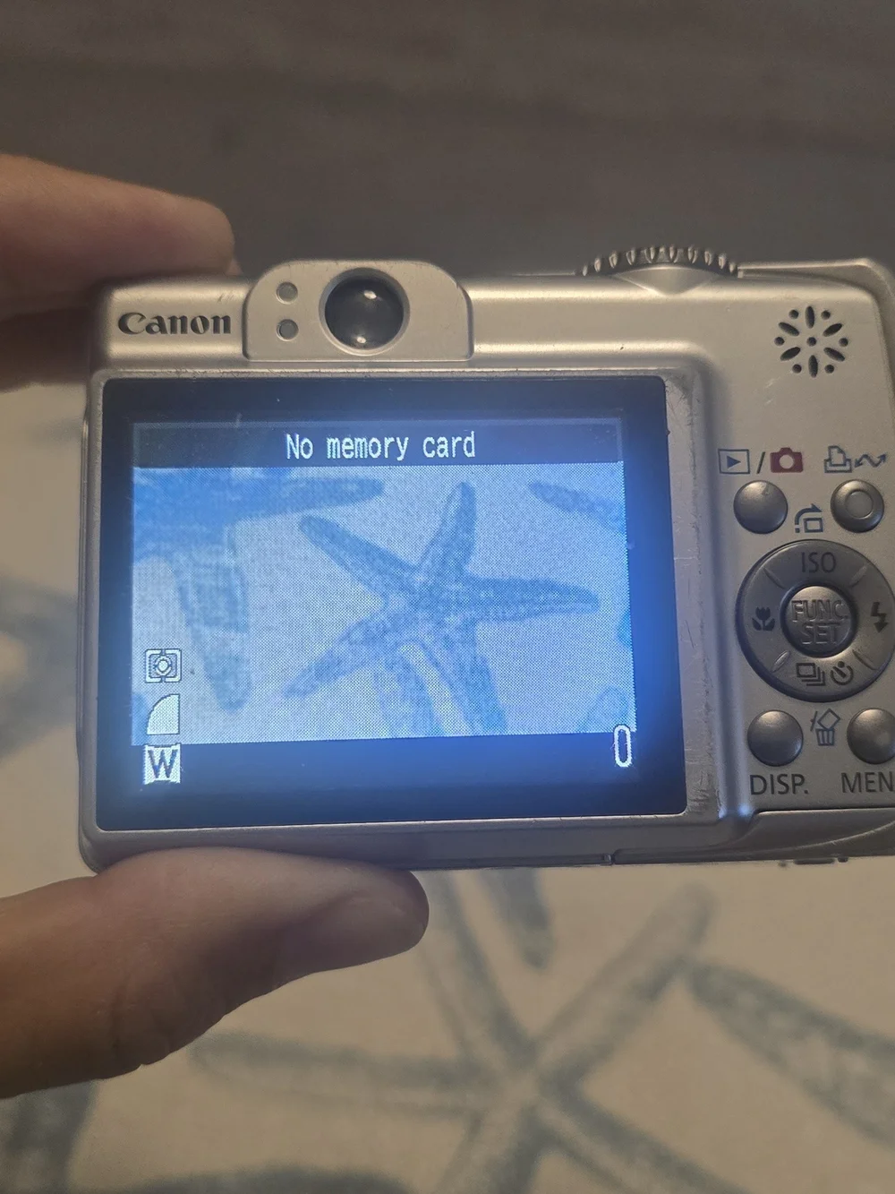 Canon Silver PowerShot A560 Series Compact Digital Camera